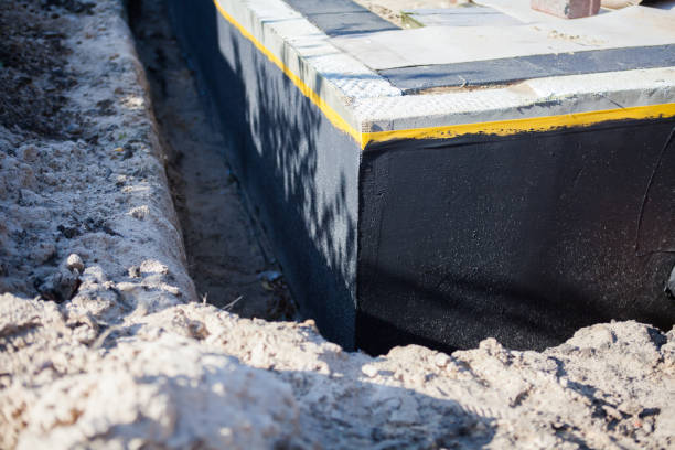 Professional Vapor Barrier Installation technician working in Newberry, MI